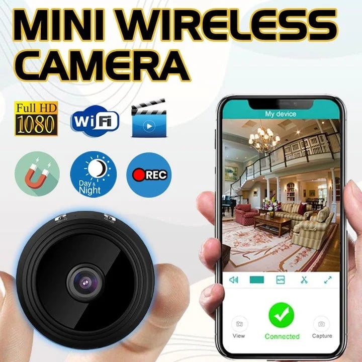 🔥48% OFF🔥Mini 1080p HD Wireless Magnetic Security Camera