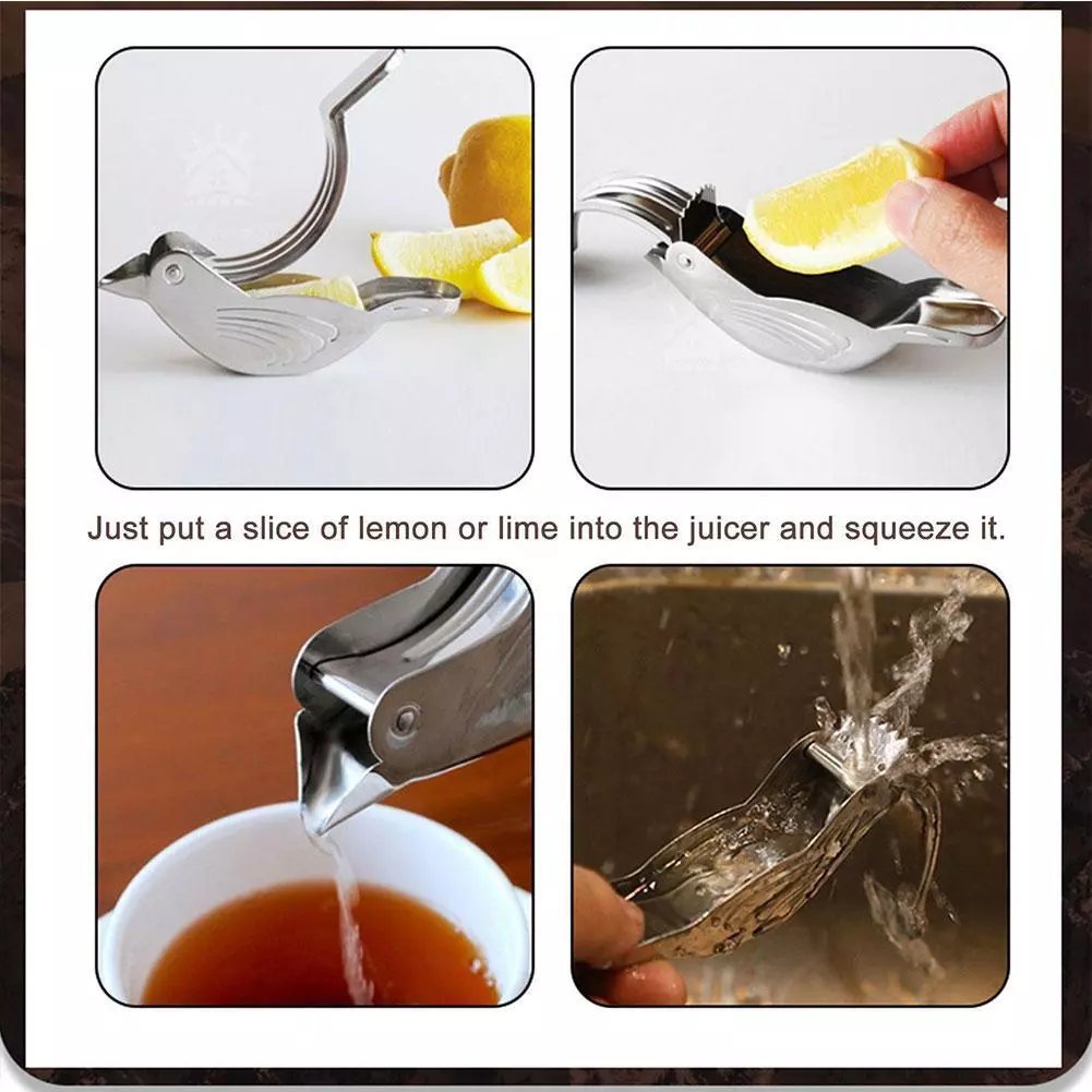 💥2025 NEW HOT SALE—Stainless Steel Bird Shape Lemon Juicer