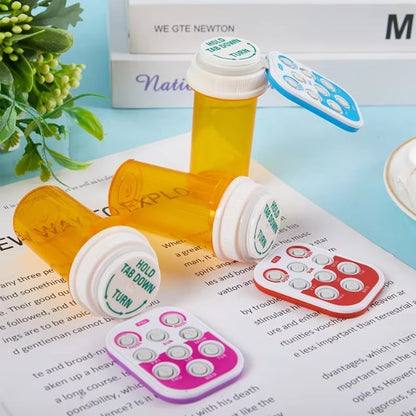 💊Daily Pill Reminder, Small and Portable Memory Aid with Buttons