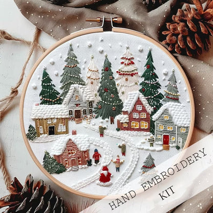 🎅Early Christmas Sale🎉🎄Christmas Embroidery KIT