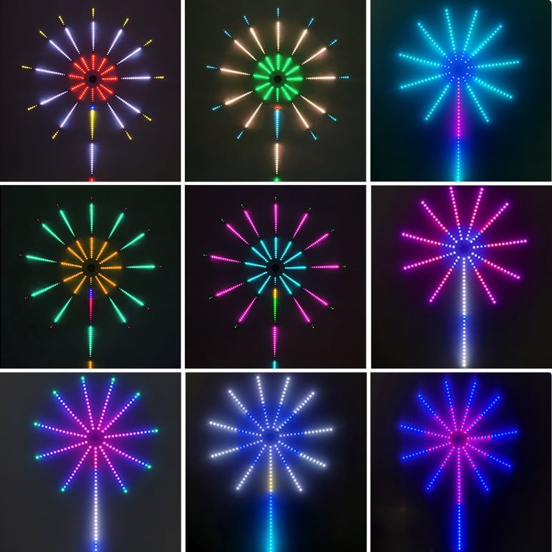 🎁Last Day Promotion 49% OFF💡WiFi Bluetooth Smart Fireworks Led Light