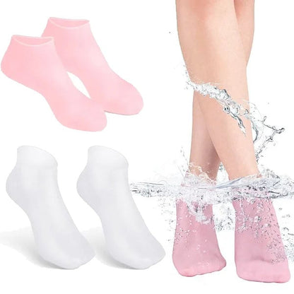 2024 New Hote Sale🔥🔥-Foot Spa Moisturizing Exfoliating Silicone Socks