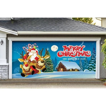 🏆LAST DAY 49% OFF🎄Christmas 2024 Garage Door Decoration