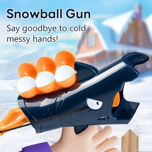 🔥2025 New Hot Sale— Shark Snowball Gun with Snowball Clip