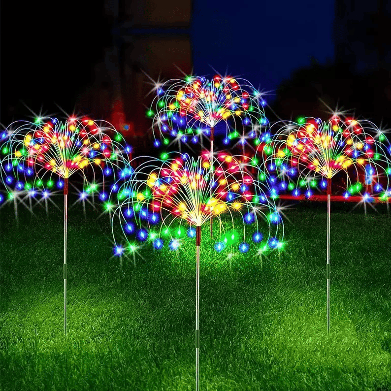 [ 49% OFF Sale Ends In Today]- Waterproof Solar Garden Fireworks Lamp