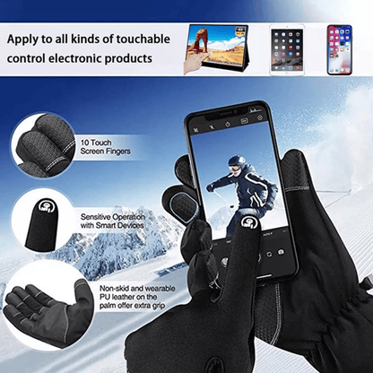 2025 Upgraded Waterproof Touchscreen Warm Winter Gloves