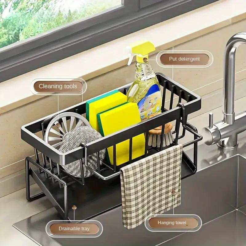 🛒Manufacturer Promotions 49% OFF - Stainless Steel Kitchen Sink Storage Rack