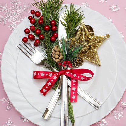 🎄Bright - colored berry and pinecone Christmas Gift ornaments🎁