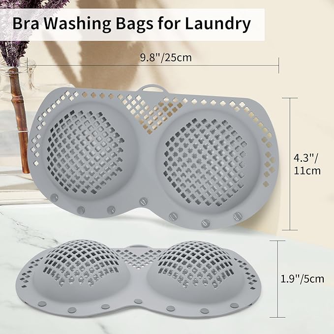 👍Bra Washing Bag/Preventing Shrinking, Stretching, Fading!