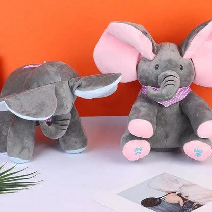 🐘Interactive Singing Stuffed Elephant Plush with Moving Ears