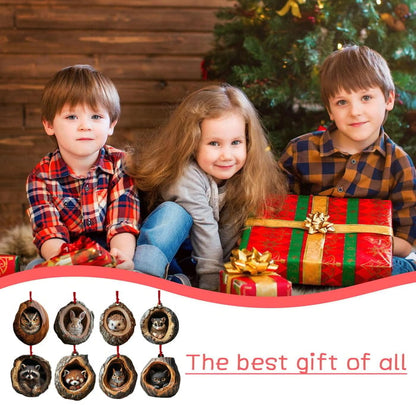 🏆LAST DAY 49% OFF🎁Handmade 2D acrylic Christmas decoration with animals