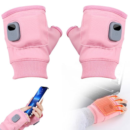 Christmas Pre-sale SAVE 49%🎄2024 Upgraded Unisex Heated Fingerless Gloves