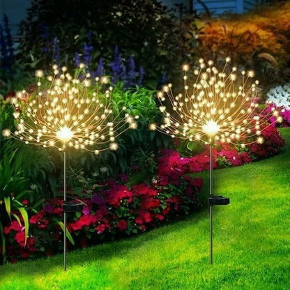 [ 49% OFF Sale Ends In Today]- Waterproof Solar Garden Fireworks Lamp