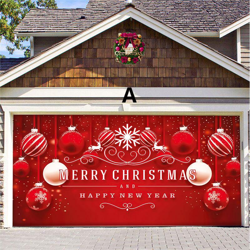 🏆LAST DAY 49% OFF🎄Christmas 2024 Garage Door Decoration