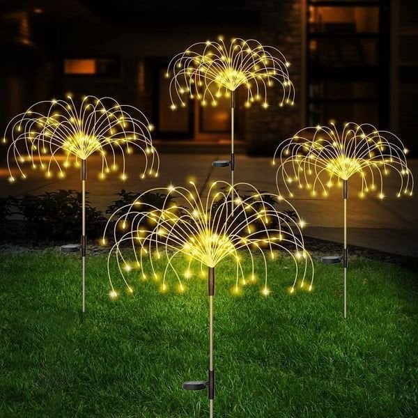 [ 49% OFF Sale Ends In Today]- Waterproof Solar Garden Fireworks Lamp