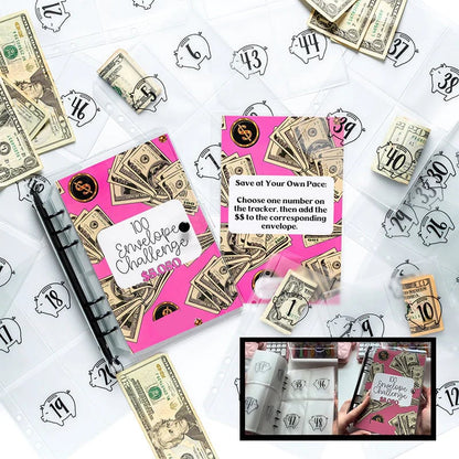 📒2025 Budget Binder Book With Cash Envelopes