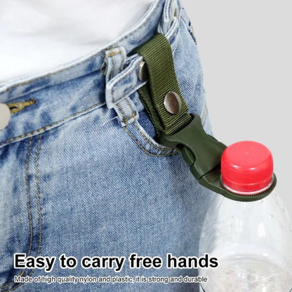 💦Bottle Buckle Clips - Belt Water Bottle Hook Holders, Durable