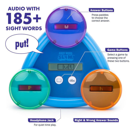 🎁The Best Holiday Gifts—Learning Resources Sight Word Slam toys