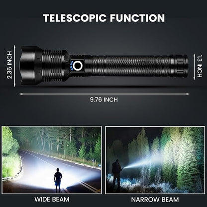 🔦Rechargeable LED Glare Flashlight