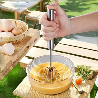 🔥Last Day Promotion 49% OFF🥚Stainless Steel Semi-Automatic Whisk