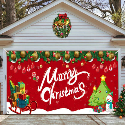 🏆LAST DAY 49% OFF🎄Christmas 2024 Garage Door Decoration