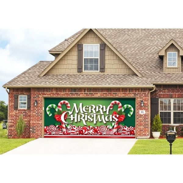 🏆LAST DAY 49% OFF🎄Christmas 2024 Garage Door Decoration