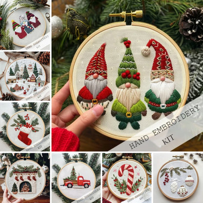 🎅Early Christmas Sale🎉🎄Christmas Embroidery KIT