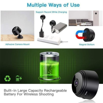 🔥48% OFF🔥Mini 1080p HD Wireless Magnetic Security Camera