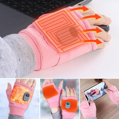 💥Hot Sales - 49% OFF🔥Smart Thermostatic Heated Fingerless Gloves