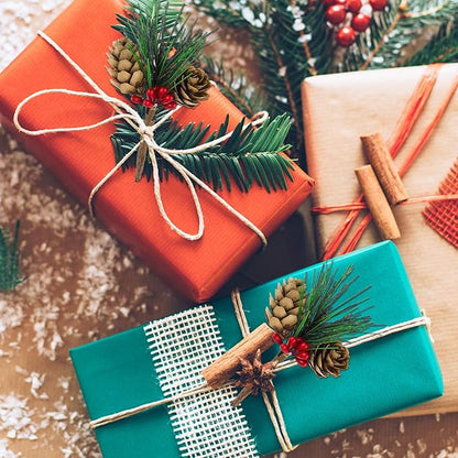 🎄Bright - colored berry and pinecone Christmas Gift ornaments🎁