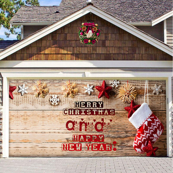 🏆LAST DAY 49% OFF🎄Christmas 2024 Garage Door Decoration