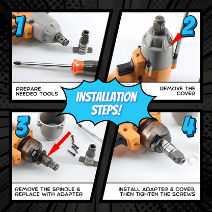 🔧T-Shaft Electric Wrench Adapter