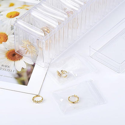 💍Acrylic Jewelry Organizer—Isolate Dust and Air, Anti-Tarnish