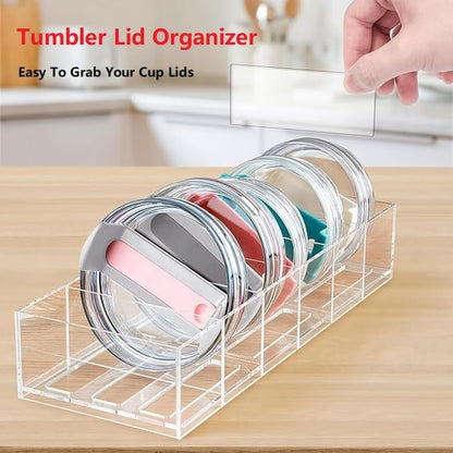 💥Acrylic Tumbler Lid Organizer for Stanley Cup Accessories