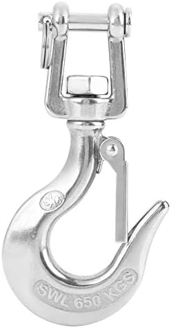 🧰304 Stainless Steel Swivel Lifting Hook