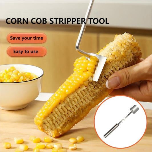 🌽Corn Peeler for Corn on the Cob, A Fast and Safe Tool for Chefs (Stainless steel)