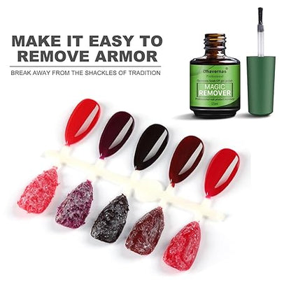 💅Gel Nail Polish Remover⚡Quick & Easy Polish Remover In 2-3 Minutes