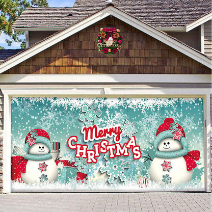 🏆LAST DAY 49% OFF🎄Christmas 2024 Garage Door Decoration