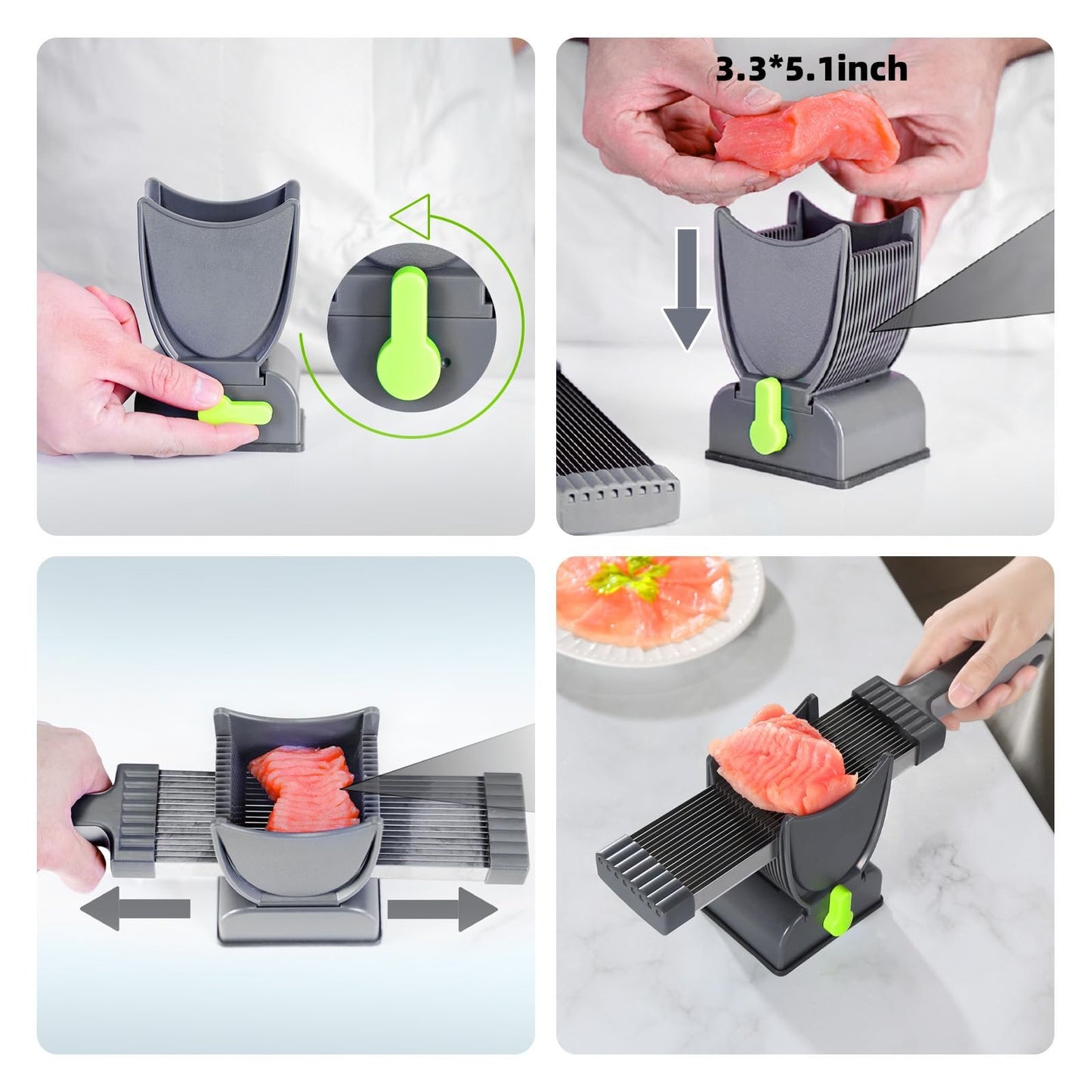 🥩Meat Slicer Cleaver Kitchen Knife Set For Meat Slicing Shredding🔪