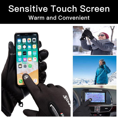 🎁The best gift for your family❄Winter Warm Cycling Gloves Waterproof