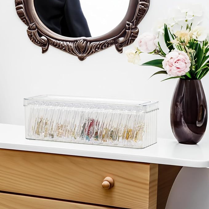 💍Acrylic Jewelry Organizer—Isolate Dust and Air, Anti-Tarnish