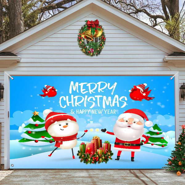 🏆LAST DAY 49% OFF🎄Christmas 2024 Garage Door Decoration