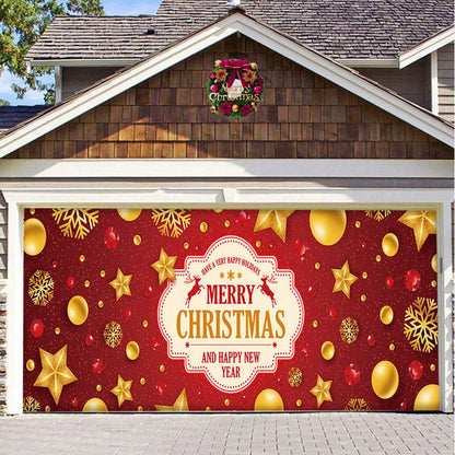 🏆LAST DAY 49% OFF🎄Christmas 2024 Garage Door Decoration