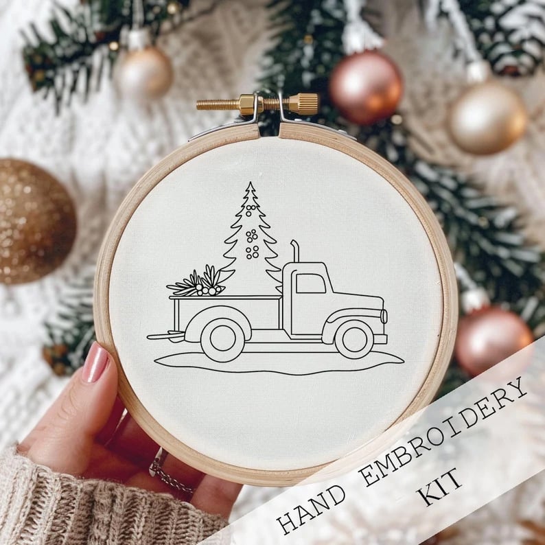 🎅Early Christmas Sale🎉🎄Christmas Embroidery KIT