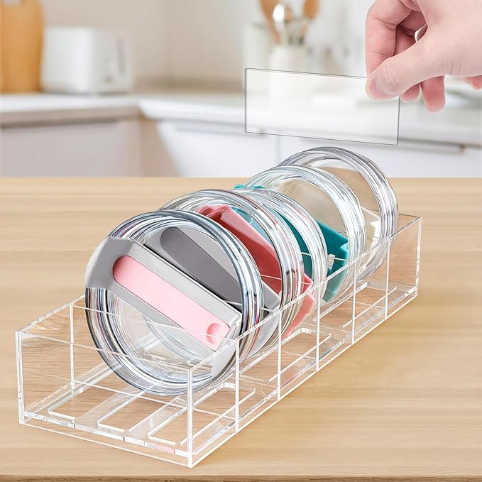 💥Acrylic Tumbler Lid Organizer for Stanley Cup Accessories