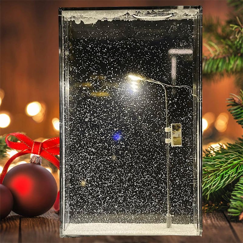 🎁Christmas Sales 40% OFF❄️Snowy Night Street Lamp DIY✨