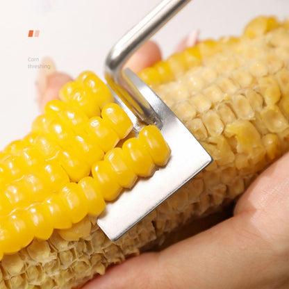 🌽Corn Peeler for Corn on the Cob, A Fast and Safe Tool for Chefs (Stainless steel)