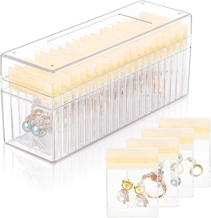 💍Acrylic Jewelry Organizer—Isolate Dust and Air, Anti-Tarnish