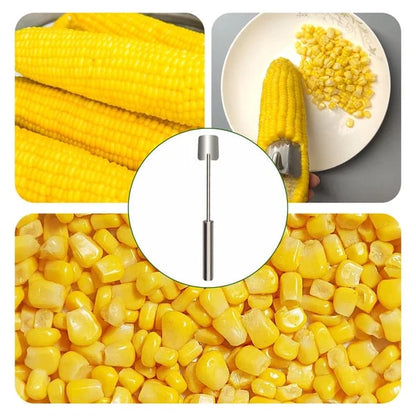 🌽Corn Peeler for Corn on the Cob, A Fast and Safe Tool for Chefs (Stainless steel)