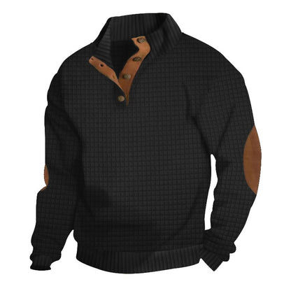 🔥Men's Outdoor Casual Stand Collar Long Sleeve Sweatshirt